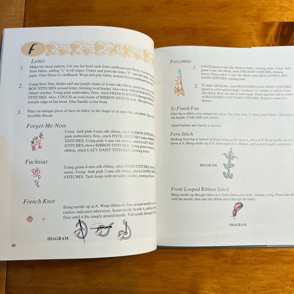 Ribbon Basics All the Stitches and Techniques of Silk Ribbon Work and Embroidery - Picture 5 of 12